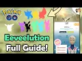 How To Evolve ALL Eevee Evolutions in Pokemon GO Eeveelution Guide With Without Name Trick