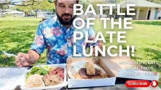 Best Plate Lunch Near Waikiki Rainbow Drive-In vs Diamond Head Grill Showdown