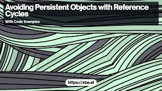 Avoiding Persistent Objects with Reference Cycles in JavaScript