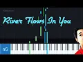 River Flows In You by YIRUMA Piano Tutorial Sheet music