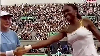 Venus Williams vs Monica Seles 2002 Roland Garros QF Highlights