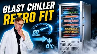 We turned a household freezer into a high-speed blast chiller!