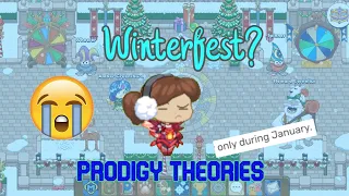 Why is Winterfest late Prodigy Theories