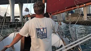 Wind, time, and tide–the elements of engineless cruising