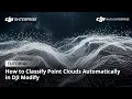 2 Minute Guide How to Classify Point Clouds Automatically in DJI Modify