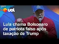 Download Lagu Lula critica Trump e chama Bolsonaro de patriota falso: 'Vamos tomar bandeira verde e amarela'