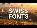 14 Stunning Swiss Fonts That Will Captivate You