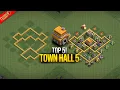 Th5 Most Powerful Top 5 Bases 2026 With copy link Th5 best base layouts TH5 Base