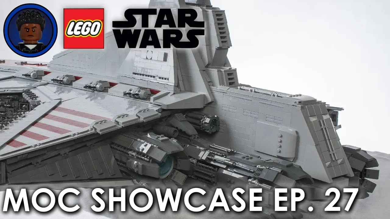 LEGO Star Wars Republic Attack Cruiser 30053 Unboxing Toy Review. 