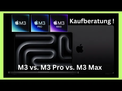Download MP3 MacBook Pro M3 vs. M3 Pro vs. M3 Max ! Kaufberatung ! Was Dir Apple nicht erzählt hat !