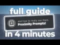 THE guide on how to use Proximity Prompts Roblox Studio