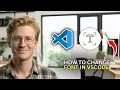 How to Change Font in VSCode - Easy Guide 2026