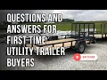 Utility Trailer Buyers Guide