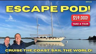 The COOLEST Sailboat You Never Knew You Needed! A 1968 Pearson Countess 44 at $59k. [[SOLD]]