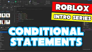 Roblox Scripting Basics Conditional Statements