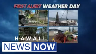 Powerful cold front lashes state with damaging winds monster surf