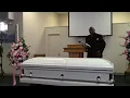 Sister Combs Funeral Service