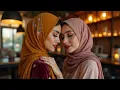 Hijabi Women Share a Silent Kiss - Muslim Lesbian Love Story