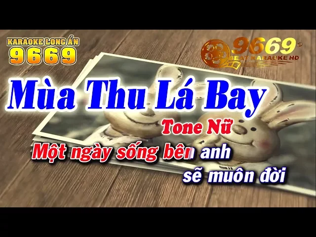 Karaoke Mùa Thu Lá Bay - Huỳnh Vương