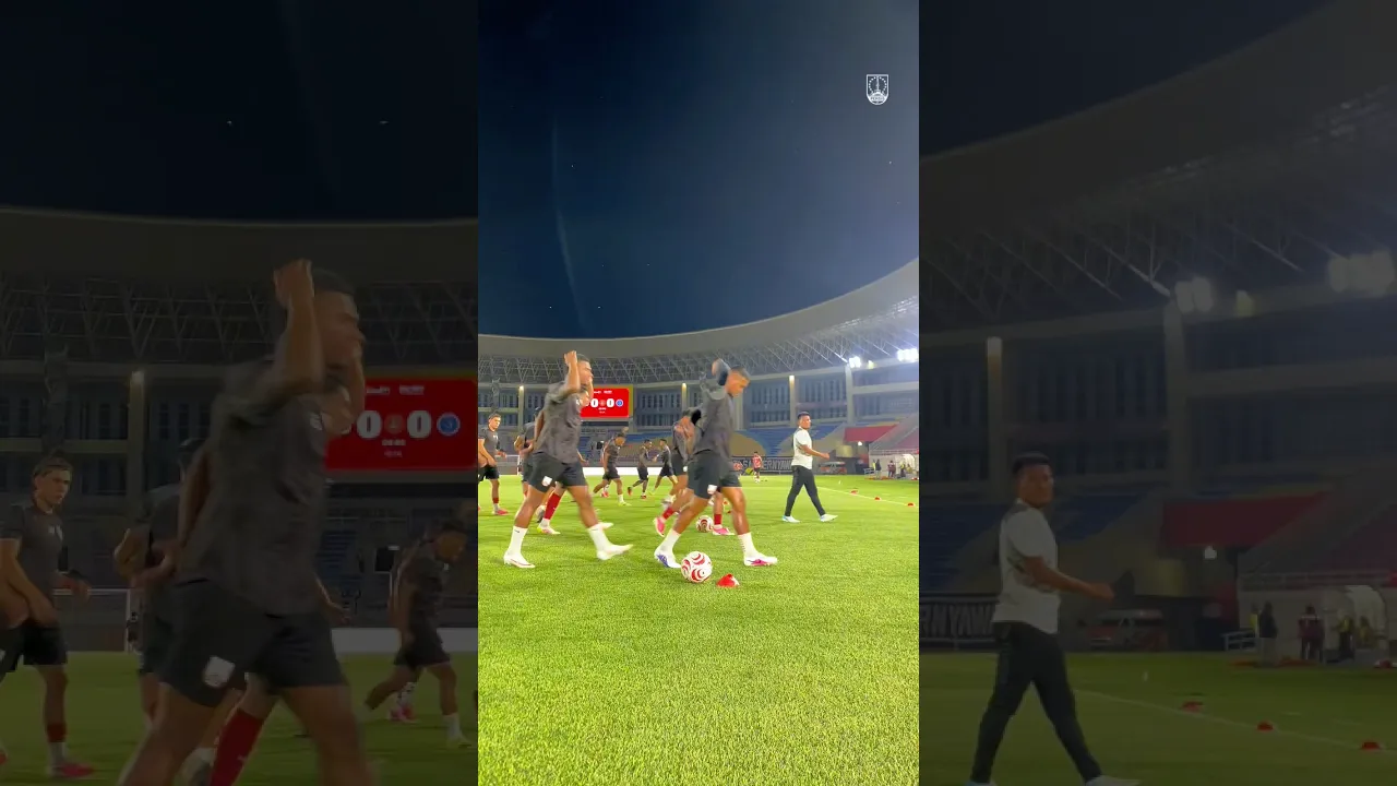 Sentuhan terakhir sebelum sepak mula. ⌛️