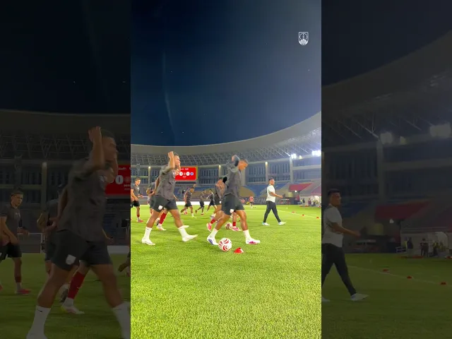Sentuhan terakhir sebelum sepak mula. ⌛️