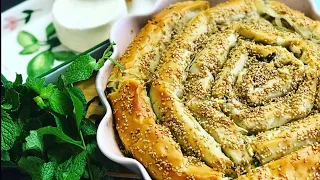 Light crispy filo pastry filled with spinach and feta cheese pie just right for summer, it's a quick. 