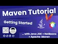 PinoyKowder Apache Maven Tutorial How To Install Java JDK Netbeans Maven In Windows Tagalog