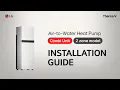 How to Install LG Therma V Combi Unit Step-by-Step Installation Guide