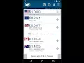 Check out live currency exchange rates at your fingertips