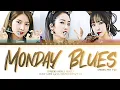 Download Lagu GFRIEND (WORLD PEACE) - 'Monday Blues' Lyrics [Color Coded Lyrics Han/Roma/Eng/가사]