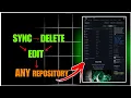 How to Sync Fork repository sync GitHub repo Delete repo from github Suhail Md