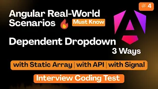 Angular Things No One Teaches You Dependent Dropdown in Angular E-4