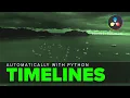 Create a timeline with all the clips found on the media pool using Python in DaVinci Resolve