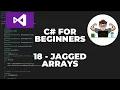 C Tutorial for Beginners 18 Jagged Arrays