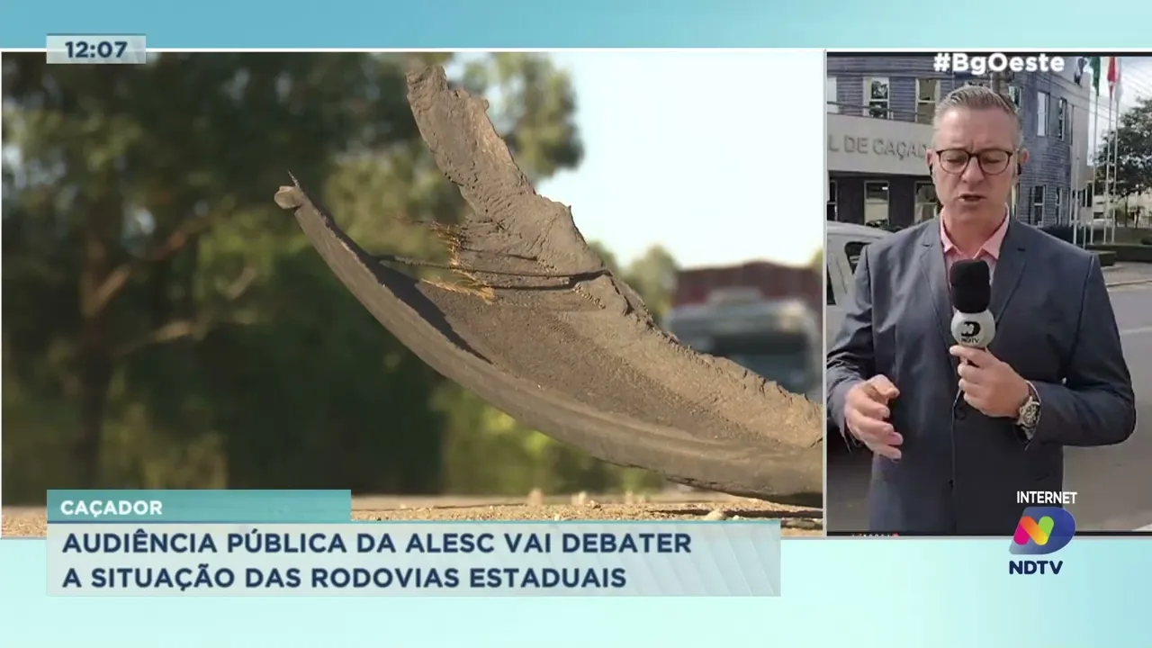 Audiência pública em Concórdia, discute situação das rodovias do Oeste