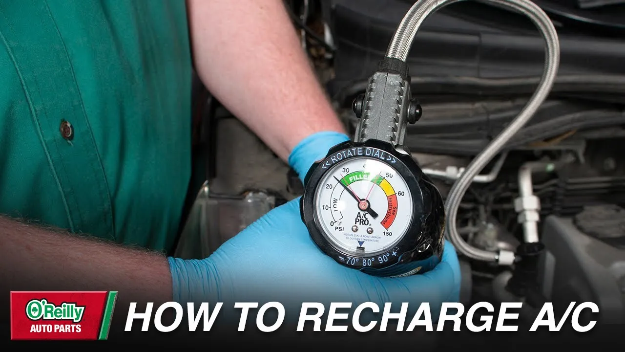 How To: Recharge Your Car's A/C