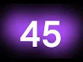 45 Second Countdown Timer - Silent