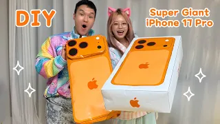 Making Super Giant IPhone17 Pro 