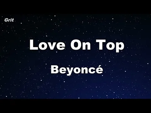 Download MP3 Love On Top - Beyoncé Karaoke 【No Guide Melody】 Instrumental