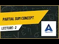 02 Partial Sum Concept Cumulative Sum and Range Queries AlgoZenith DSA Lecture