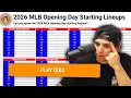 Can I Name Every MLB Team s Starting Lineup