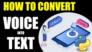 How to Convert Speech to Text in Python Machine Learning Tutorial