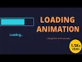 loading animation using html and css