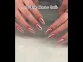 3D Rose Chrome Nails