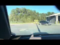 PULLING IN GATE ROSEMARRY HILL DUMP IN GREEN COVE SPRINGS FLORIDA WITH CYBER TRUCK DUMP TRAILER