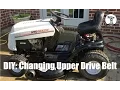 DIY How to Change the Upper Drive Belt on MTD Gold Lawn Mower - Bolens or Yard Machines