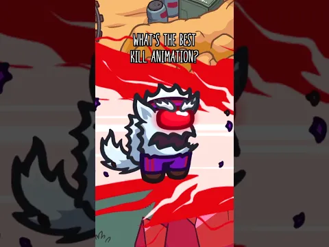 What's the best kill animation in Among Us? 🫣💔 #shorts