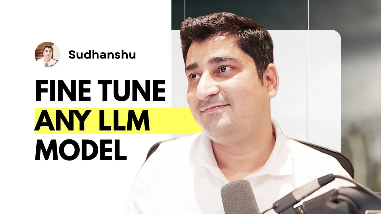 Fine Tuning LLM with own dataset |Euron Live class