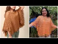 Lagu ¿Cómo tejer una capa a Crochet? MELOCOTÓN🍑 Todas las tallas, Muy Fácil. Paso a paso 💕