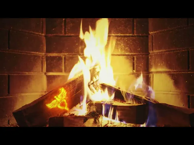 Download MP3 Bon Jovi - Please Come Home For Christmas (Yule Log Visualizer)